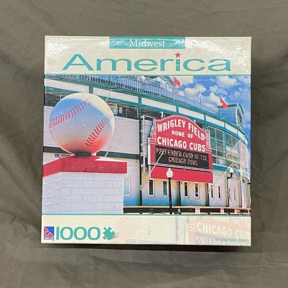 2008 SURE-LOX Midwest America Wrigley Field Chicago Cubs  1000 piece Puzzle